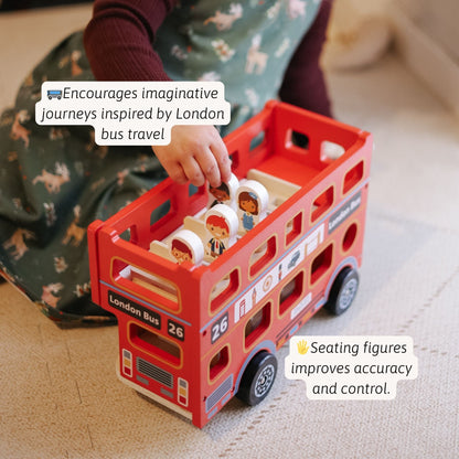 Toy London Bus - Wooden Toy