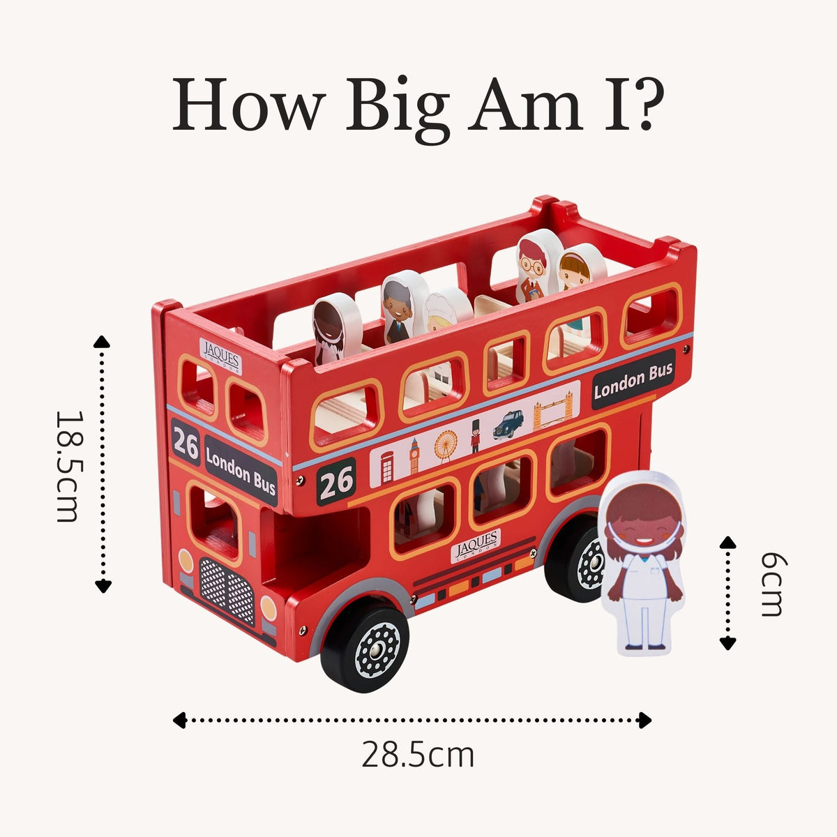 Toy London Bus - Wooden Toy