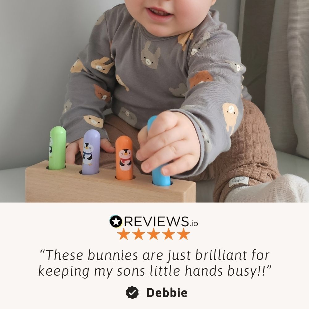 Bouncing Bunnies - Pop Up Toy