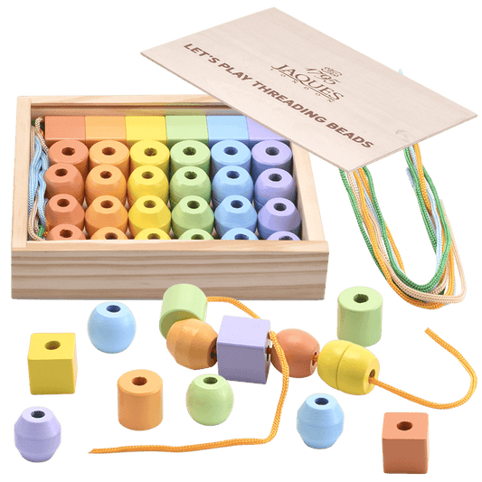 Threading Beads - Threading Beads for Kids