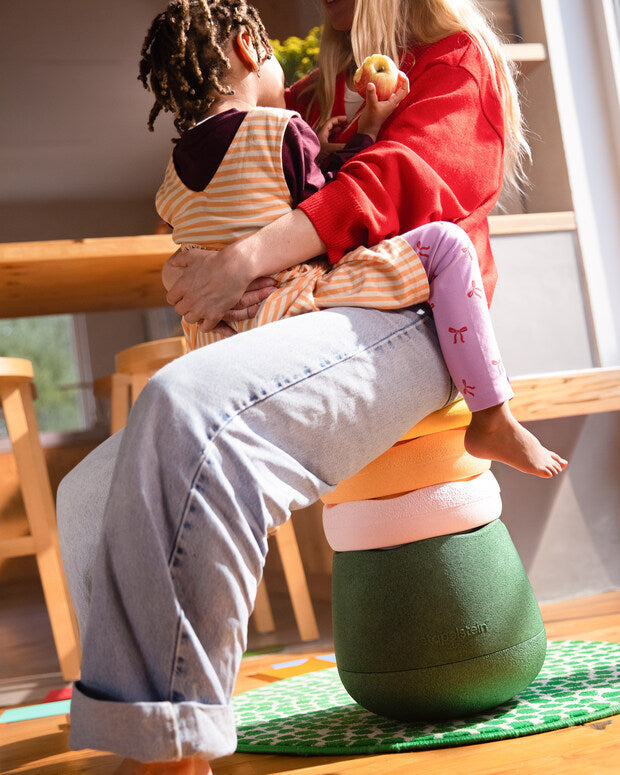 Stapelstein® Dynamic complete – Vollständiges Sitz- & Balance-System für Schule, Therapie & Zuhause