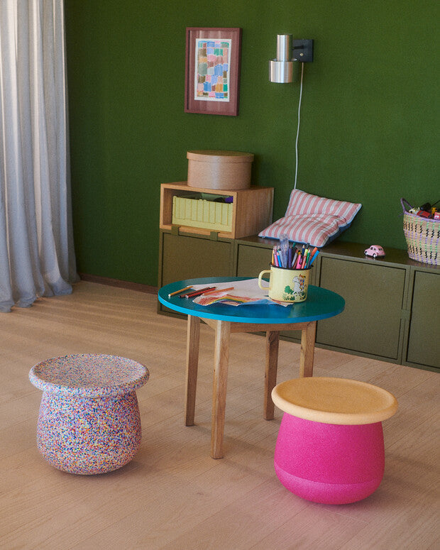 Stapelstein® Dynamic small unique (Zufällige Farben) – Kinderhocker-Set für Balance & Bewegung ab 3 Jahren